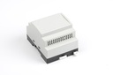 RT-204-B Armario para raíles 4Modul gris claro con ventilación