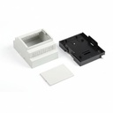 RT-204-24 Rail Enclosure Hellgrau mit Belüftung (Stück)