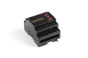 RT-203-E Rail Enclosure Black  Model1 Terminal Location Open