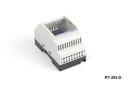 RT-203-24 (D Model ) Rail Enclosure  ( D-For Socket Terminal )