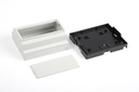 RT-206-24 Rail Enclosure 6Modul Light Gray Terminal Output Closed ( 件 )