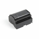 RT-206-24 Корпус за релси ( модел B ) черен с вентилация