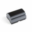 RT-207-24 Rail Behuizing 7Modul Donkergrijs met Ventilatie