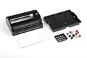 RT-207 ( C Model) Rail Enclosure Black (with Screw Terminal)  ,  (Pieces)