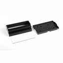 RT-207-24 Armário para carris preto com fecho em A (peças)