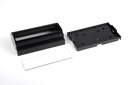 RT-207-24 Rail Enclosure Black A-Closed (Pieces)