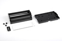 RT-209-C  Rail Enclosure Black  Model1 C-For Screw Terminal  (Pieces) 2525