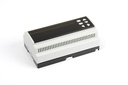 RT-209-B 9Modul  Rail Enclosure Light Gray  Model3 with Ventilation