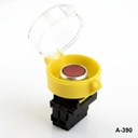 [A-390-0-0-Z-0] A-390 Buton Koruma Kapağı (Sarı-Şeffaf)++