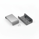 HH-022 Hand Held Enclosure Dark Gray  (Body/Cover/Screw)