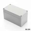 [SE-229-0-0-D-0] SE-229 IP-67 Contalı Kutu (Koyu Gri)