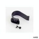 A-032 Gancio per tubi Nero