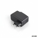 AD-060 Adapter Enclosure Black 