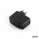 AD-060 Adaptör Kutusu Siyah+
