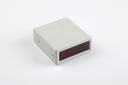 PT-100-A Din Panel Enclosure (Light Gray) Red Panel