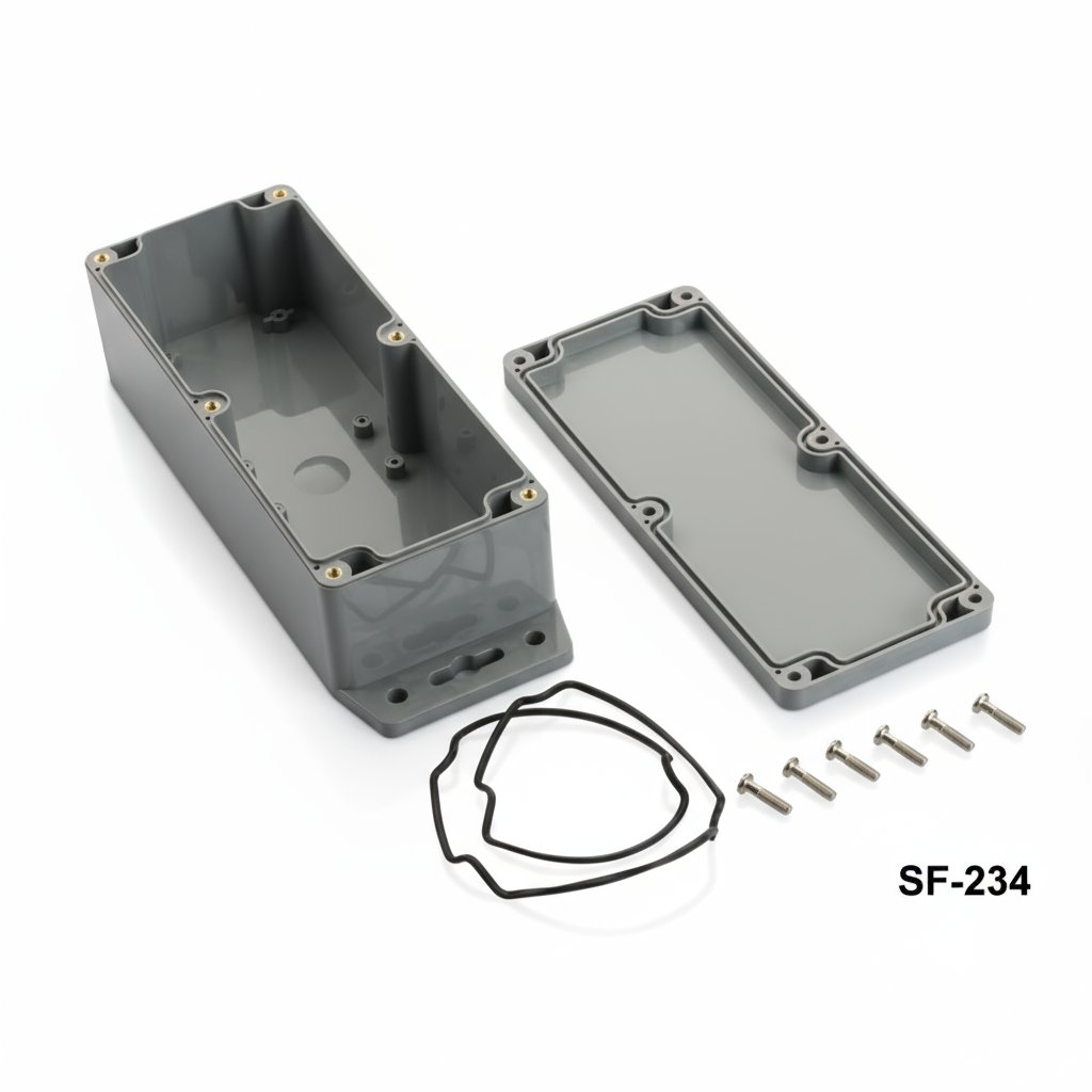 SF-234 IP-67 verzegelde doos met montagepoot