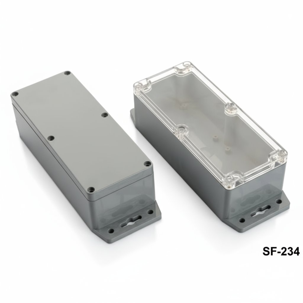 SF-234 IP-67 verzegelde doos met montagepoot