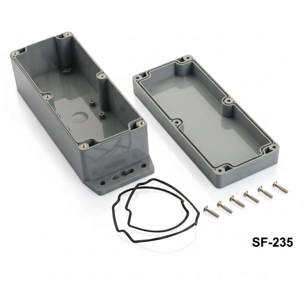 SF-235 IP-67 versiegeltes Gehäuse mit Montagefuß