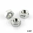 A-607 M5x0,8x4 mm Metalik Somun+