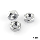 A-606 M3x0,5x2,2 mm Metalik Somun+ 4538