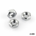 A-606 M3x0,5x2,2 mm Metalik Somun+