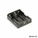 [BH-331-1D] 3 pcs UM-3 / AA size Battery Holder (Side by side) (Solderable)
