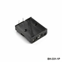 3 pcs Suporte de pilhas tamanho UM-3 / AA (lado a lado) (pino PCB)