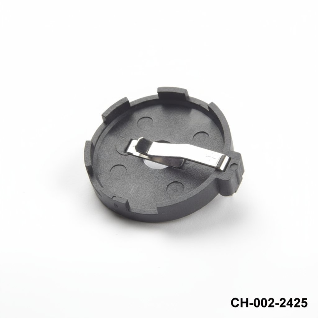 [CH-002-2425] CH-002-2425 Supporto per batteria a pin per montaggio su PCB per CR2425