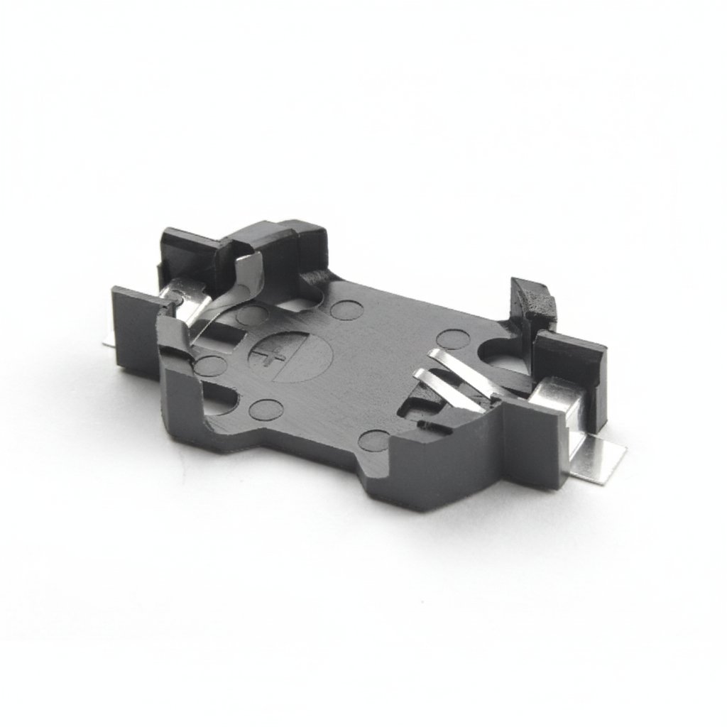 [CH-004-2032] Suporte de bateria com pino para montagem em PCB para CR2032
