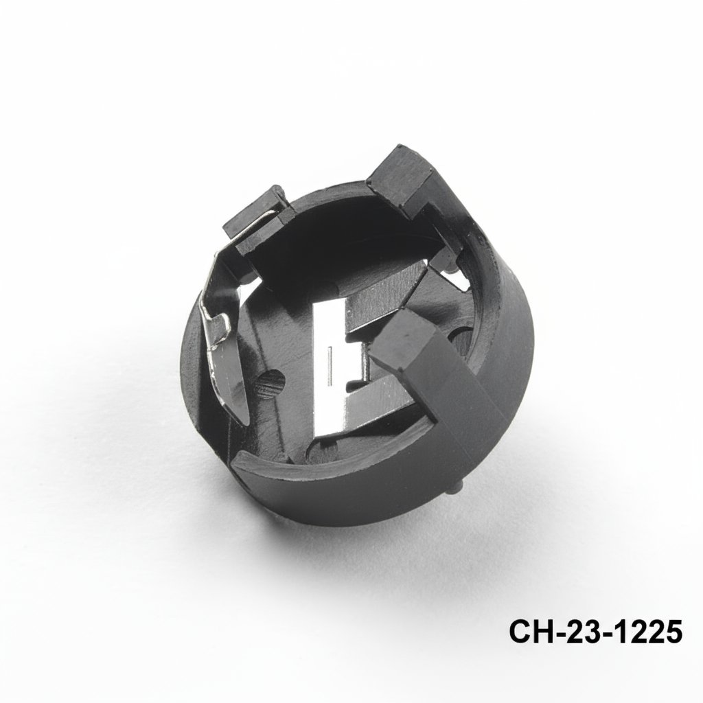 [CH-23-1225] CH-23-1225 Suporte de bateria com pino para montagem em PCB para CR1225