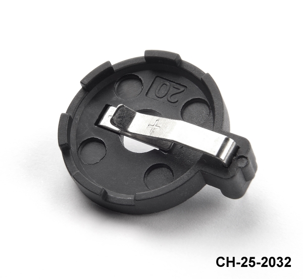 [CH-25-2032] CH-25-2032 Supporto per batteria a pin con montaggio su PCB per CR2032