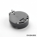 [CH-224-2032] CH-224-2032 Suporte de bateria com pino para montagem em PCB para CR2032