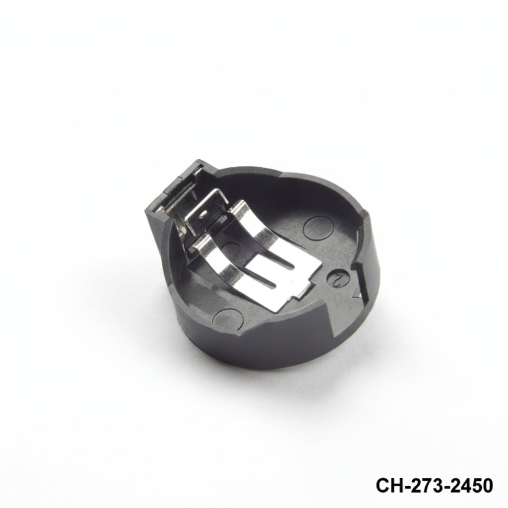[CH-273-2450] CH-273-2450 Supporto per batteria a pin per montaggio su PCB per CR2450
