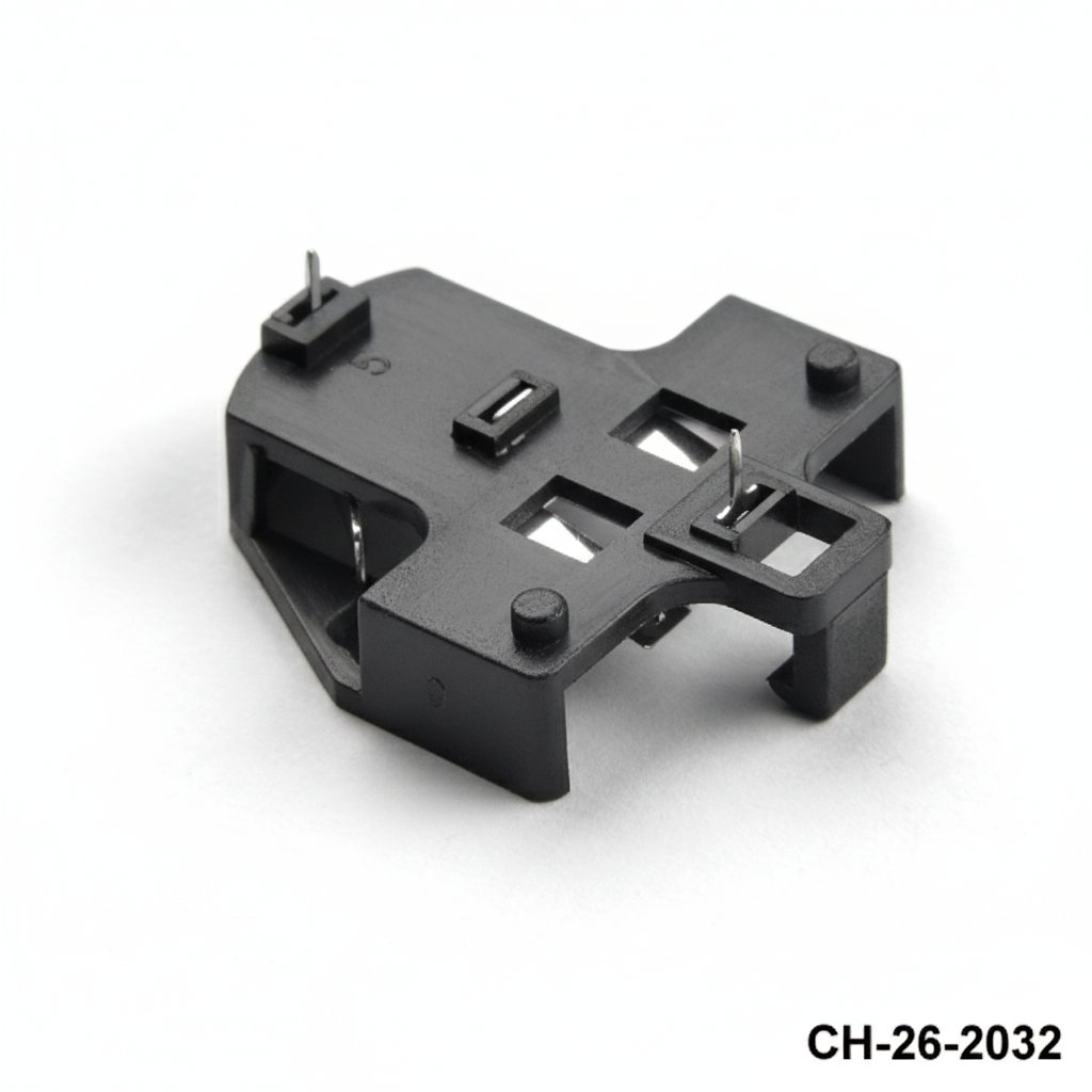 CH-26-2032 Supporto per batteria a pin con montaggio su PCB per CR2032