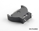 [CH-74-2032] CH-74-2032 Support de carte de circuit imprimé les supports imprimés de batterie pour CR2032 (vertical)