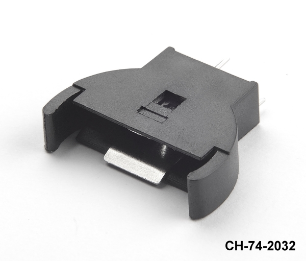 [CH-74-2032] CH-74-2032 Supporto per batteria a pin con montaggio su PCB per CR2032 (verticale)