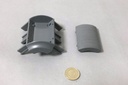 DE-060-K Plastik Köşe Parçası (Koyu Gri)+