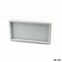 [DE-100-G-0-G-0] DE-100 Display Enclosure (Light Gray, Double-Sided Light Gray Panel)