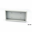 [DE-100-T-0-G-0] DE-100 Display Enclosure (Light Gray, Transparent Panel)