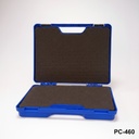 PC-460 Caja de plástico azul con espuma