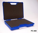 PC-460 Custodia di plastica blu con schiuma