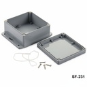[SF-231-0-0-D-0] SF-231 IP-67 Montaj Ayaklı Contalı Kutu++