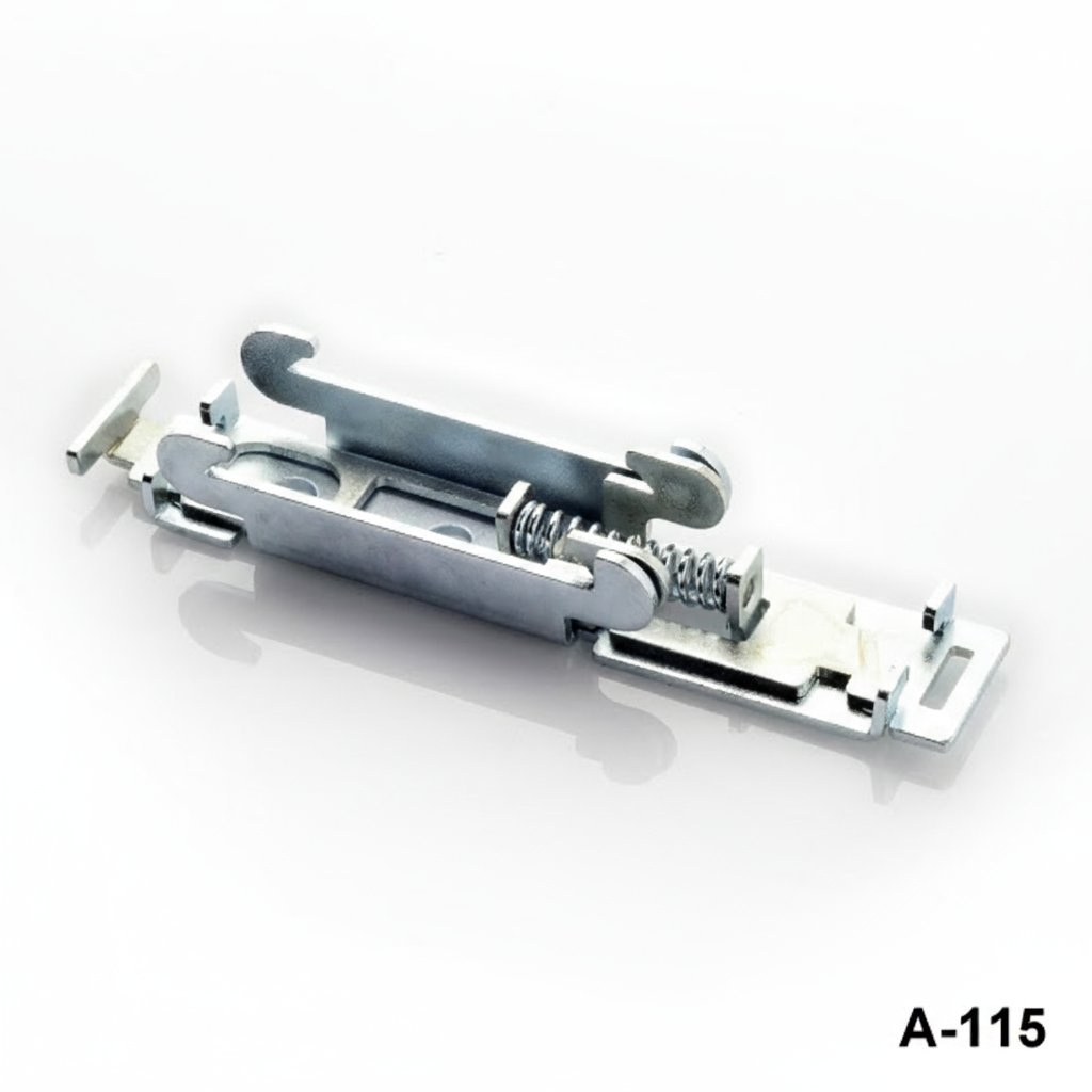 [A-115-0-0-M-0] Kit di montaggio su guida DIN in metallo A-115 (piccolo)