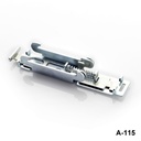 [A-115-0-0-M-0] A-115 Metal DIN Ray Montaj Aparatı (Küçük) (Metalik)+