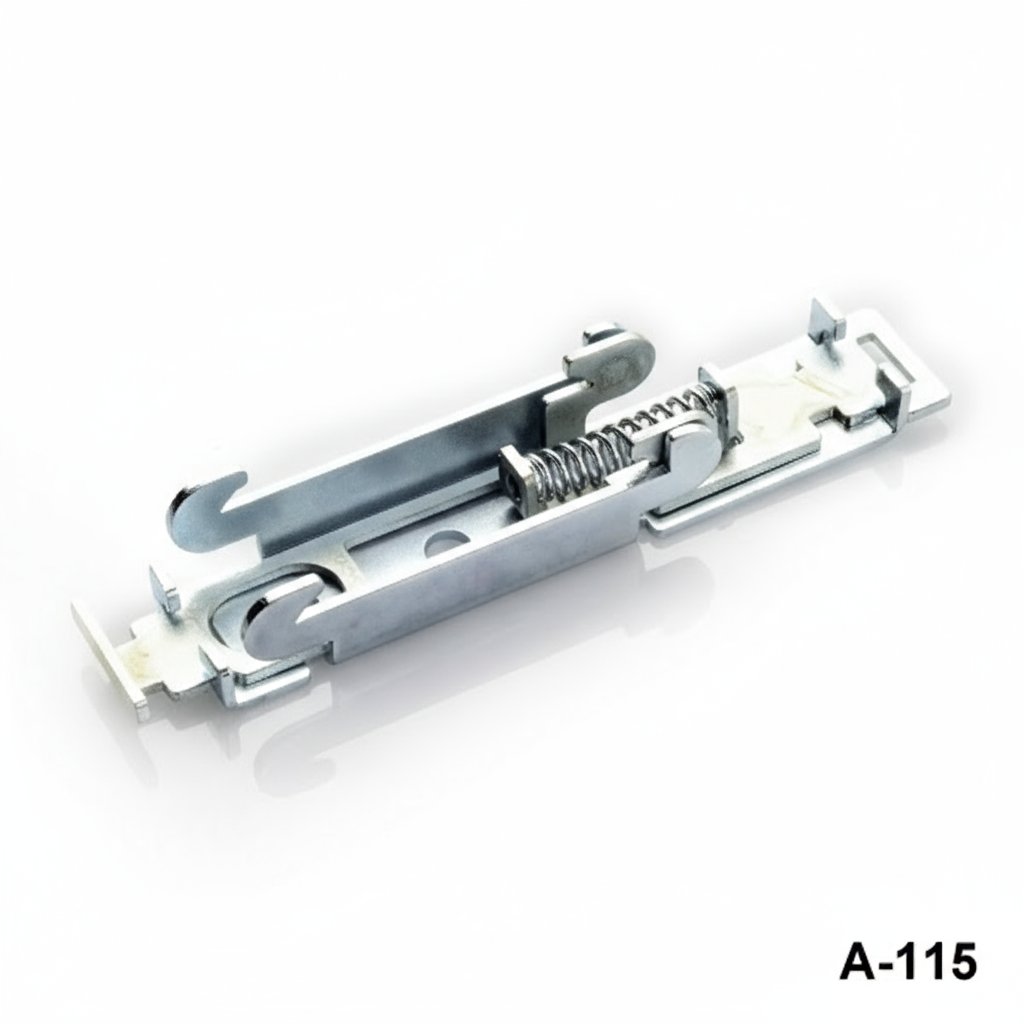 [A-115-0-0-M-0] Kit de montagem em calha DIN metálica A-115 (pequeno) (metálico)++