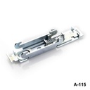[A-115-0-0-M-0] A-115 Metal DIN Ray Montaj Aparatı (Küçük) (Metalik)++ 4322