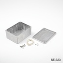 [SE-323-0-0-A-0] SE-323 IP-65 Contenitore sigillato in alluminio. Involucro