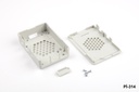 Pi-314 Raspberry Pi 2 Enclosure Light  Gray