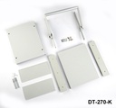 DT-270 Plastic Desktop Enclosure w folding foot Pieces