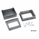 Op-310 Operator Panel Behuizing Donkergrijs Stuks